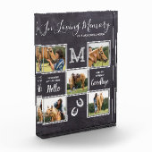 Gedächtnistraining für Personalisierte Pferde Fotoblock (Links)