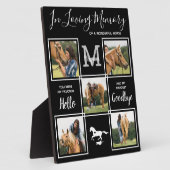 Gedächtnistraining für Personalisierte Pferde Fotoplatte (Seite)