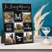 Gedächtnistraining für Personalisierte Pferde Fotoplatte (Seite)