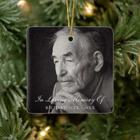 Gedächtnistraining im eleganten Foto Keramikornament (Baum)