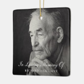 Gedächtnistraining im eleganten Foto Keramikornament (Links)