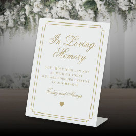 Gedächtnistraining im eleganten Gedächtnis Sockelschild