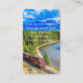 Gedächtnistraining Visitenkarte (Rückseite)