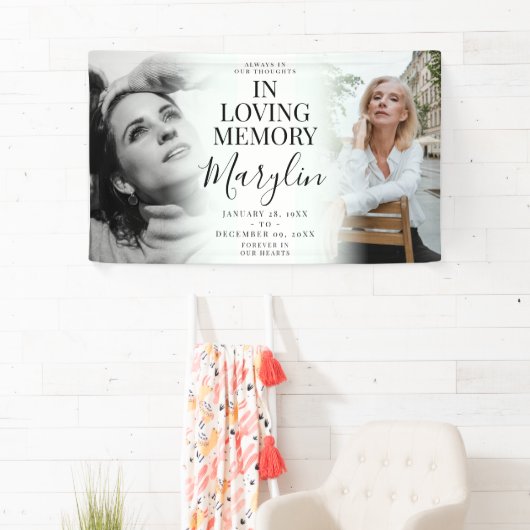 Gedächtnistraining vor und nach dem Foto Banner (Insitu)