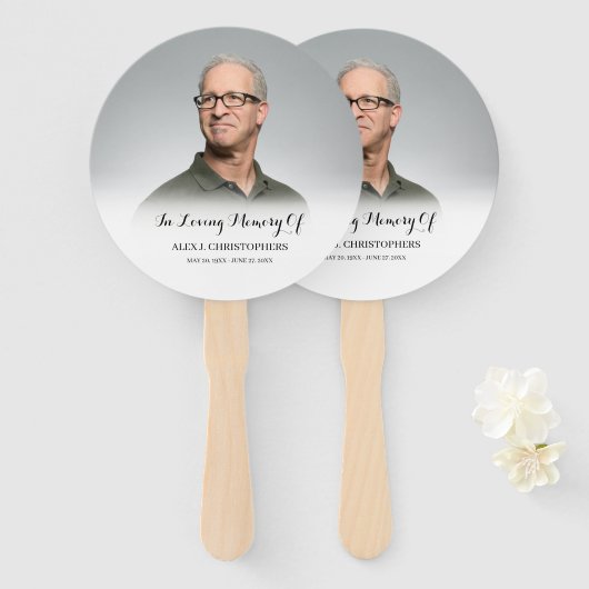 Gedächtnistraining zum Gedächtnis des Fotos Fächer (Vorne und Hinten)