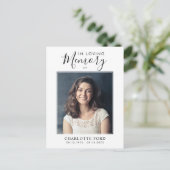 Gedächtnistraining zum Gedächtnis des Fotos Postkarte (Stehend Vorderseite)