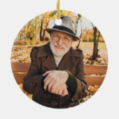 Gedächtnistraining zum Gedächtnis des Kardinals Keramik Ornament (Hinten)