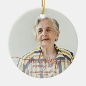 Gedächtnistraining zum Niedlichen Personalisierten Keramik Ornament (Vorne)