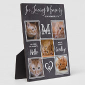 Gedächtnistraining zum Personalisierten Cat Pet Fo Fotoplatte (Seite)