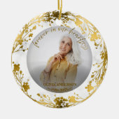 Gedächtnistraining zum Personalisierten Foto Keramik Ornament (Vorne)