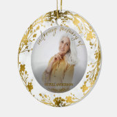 Gedächtnistraining zum Personalisierten Foto Keramik Ornament (Links)