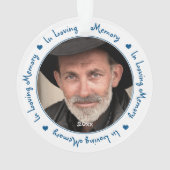 Gedächtnistraining zum Personalisierten Foto Ornament (Rückseite)