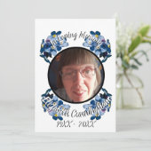 Gedächtnisvergiss mir nicht das Foto-Programm Ankündigung (Stehend Vorderseite)