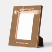 Gedächtniswahre Erinnerung Musikgitarre Geätzte Rahmen (Links)