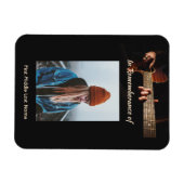 Gedächtniswahre Erinnerung Musikgitarre Magnet (Horizontal)