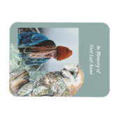 Gedächtniswald-Bärenvogel Magnet (Horizontal)