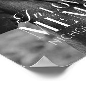 Gedächtniswelt Modernes Foto Gedenkmal Poster (Ecke)