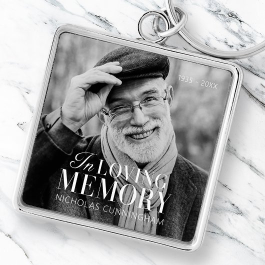 Gedächtniswelt Modernes Foto Gedenkmal Schlüsselanhänger