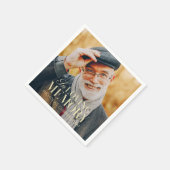 Gedächtniswelt Modernes Foto Gedenkmal Serviette (Ecke)
