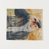 Gedächtniswelt Modernes Foto Gedenkmal Wandteppich (Vorderseite (Horizontal))