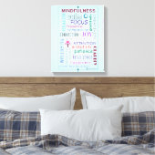 Gedächtniswortwitz Leinwanddruck (Insitu (Schlafzimmer))