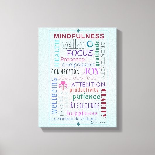 Gedächtniswortwitz Leinwanddruck (Vorderseite)