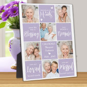 Gedächtniszeitschrift 6 Fotocollage Familie Erinne Fotoplatte