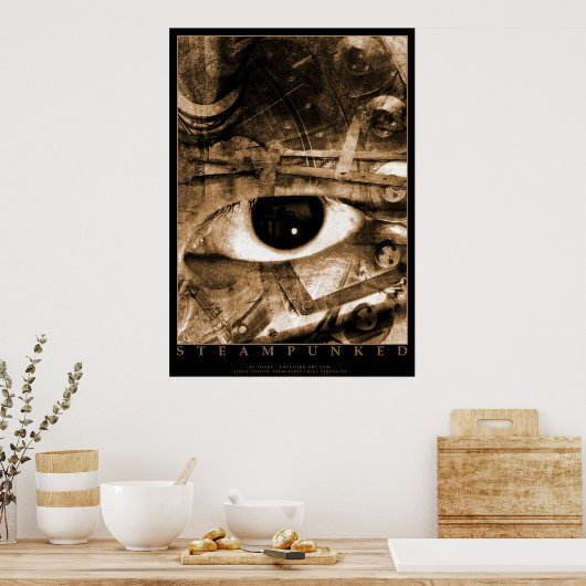 gedämpft poster (Küche)