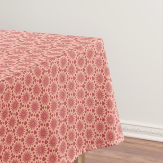 Gedämpfte florale Boho-Magie Tischdecke (Beispiel)