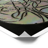 Gedämpfte Glasdrucke (Leben und Licht) Poster (Ecke)