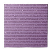 Gedämpfte Maulbeere Glitter Style horizontale Stre Fliese (Vorderseite)