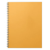 Gedämpfte Orange Hintergrundtextur für Web und Dru Notizblock (Vorderseite)