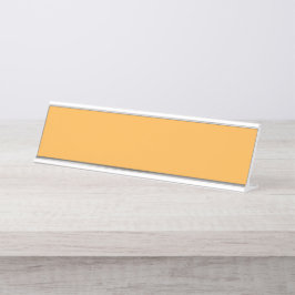 Gedämpfte Orange Hintergrundtextur für Web und Dru Schreibtischnamensplakette