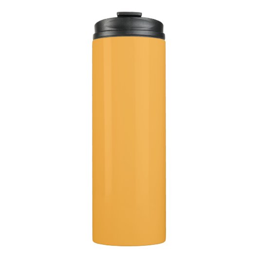 Gedämpfte Orange Hintergrundtextur für Web und Dru Thermosbecher (Vorderseite)