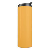 Gedämpfte Orange Hintergrundtextur für Web und Dru Thermosbecher (Nach links gedreht)