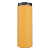 Gedämpfte Orange Hintergrundtextur für Web und Dru Thermosbecher (Rückseite)