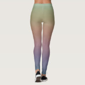 Gedämpfte Pastellfeld Leggings (Rückseite)
