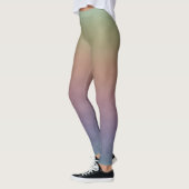 Gedämpfte Pastellfeld Leggings (Links)