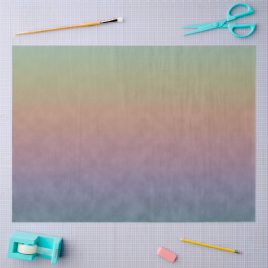 Gedämpfte Pastelllandschaft Seidenpapier (Basteln)