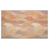 Gedämpfte Retro-Wüstenwellen-Stoff Stoff (Fat Quarter (45,7 x 55,9 cm))