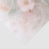 Gedämpfte Rose Seidenpapier (Detail)