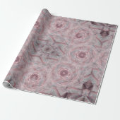 Gedämpfte Rosenbrosche Geschenkpapier (Ungerollt)