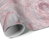 Gedämpfte Rosenbrosche Geschenkpapier (Rolleneckpunkt)