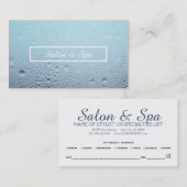 gedämpfte terminkarte (Vorne/Hinten)