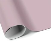Gedämpfte weiche graue rosa Rose Frühlings-Trendfa Geschenkpapier (Rolleneckpunkt)