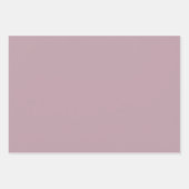 Gedämpfte weiche graue rosa Rose Frühlingstrendfar Geschenkpapier Set (Vorderseite 2)