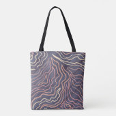 Gedämpfte Wolken-Tasche Tasche (Rückseite)