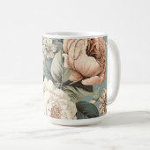 Gedämpfter Botanischer Traum Kaffeetasse (VorderseiteRechts)