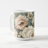 Gedämpfter Botanischer Traum Kaffeetasse (Vorderseite Links)