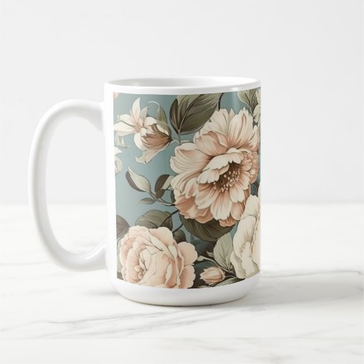 Gedämpfter Botanischer Traum Kaffeetasse (Links)
